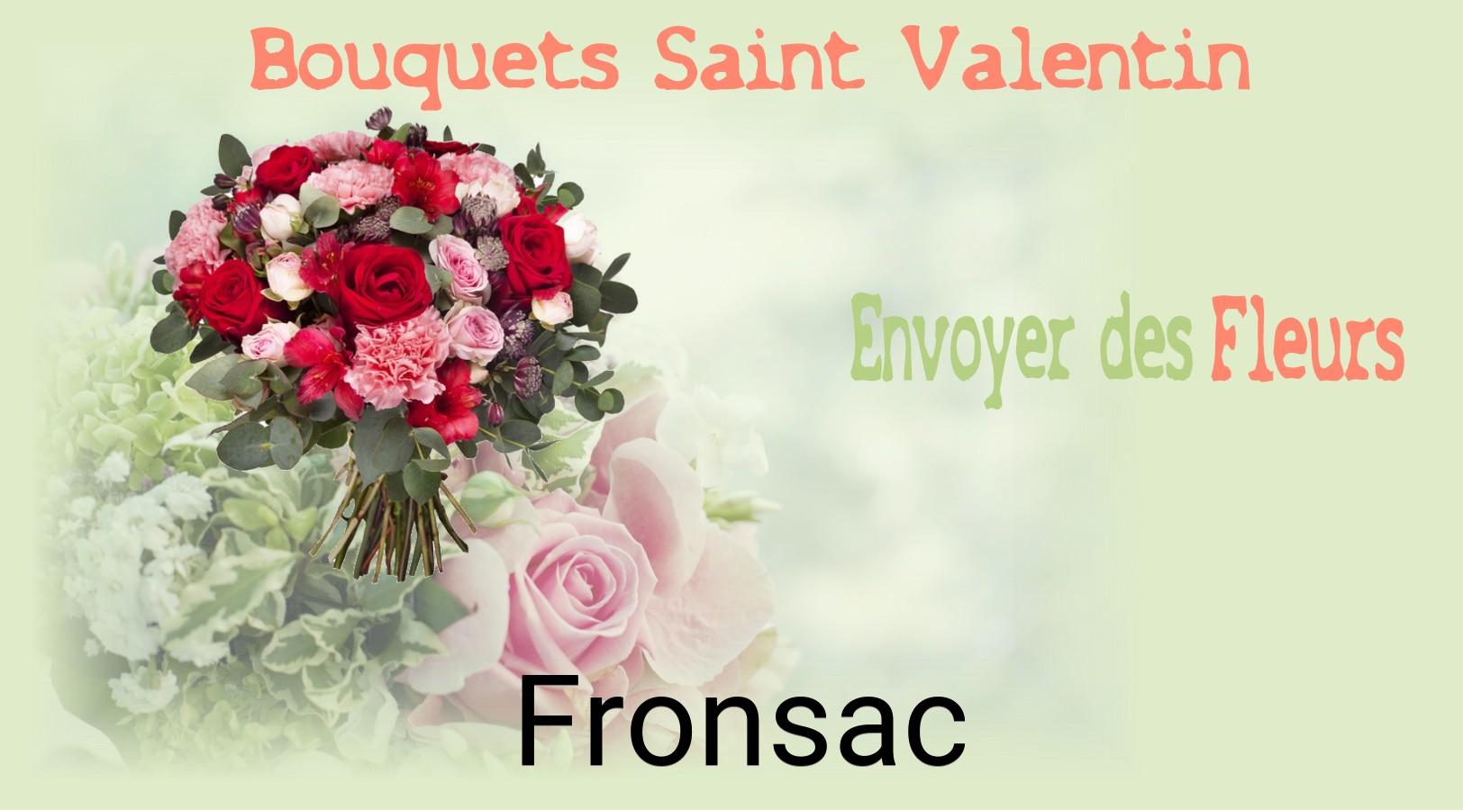 Roses de Saint-Valentin livrées à Fronsac
